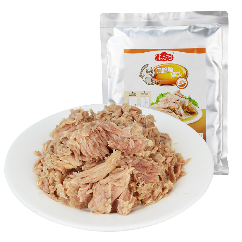 佳必可沙拉材料500g金枪鱼罐头