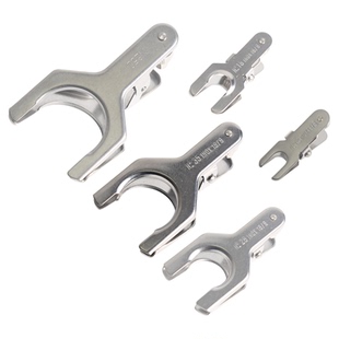 不锈钢球形接口夹实验室金属球磨口夹法兰夹标口夹子反应瓶烧瓶卡