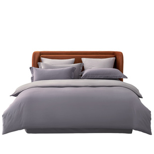 南方寝饰柔软亲肤碳素轻磨纯棉四件套磨毛全棉被套床单冬季床套件