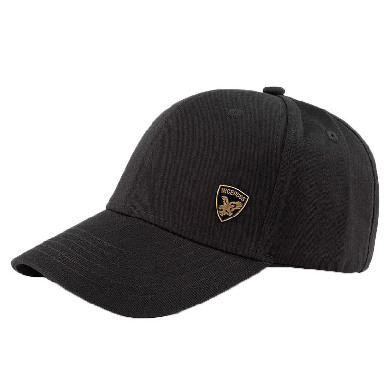 NP大头围鸭舌帽男士帽子春季时尚潮韩版个性小码棒球帽女百搭潮人