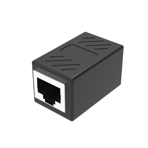 包邮网线连接器对接头rj45双通头宽带电脑延长网络直通水晶头接口