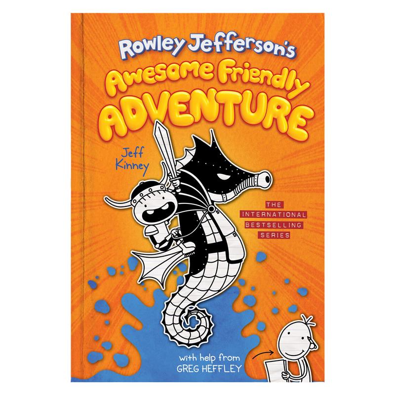 罗利杰斐逊历险记英文原版 Rowley Jefferson's Awesome Friendly Adventure漫画 Jeff Kinney搭杰斐逊恐怖故事集小鬼头日记