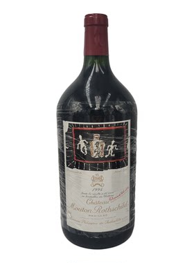 1994年木桐红酒3L装木桐酒庄正牌干红葡萄酒法国波尔多一级庄