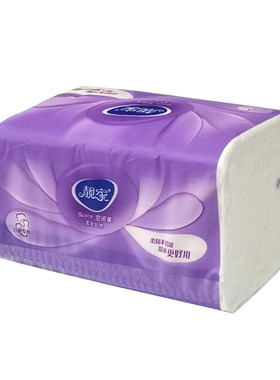 528张靓家整箱抽纸L码纸巾可湿水卫生纸家用餐纸宝宝面巾纸擦手纸