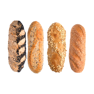 吾双法式乡村杂粮面包早餐烘焙硬式法棍三明治代餐饱腹即食欧包