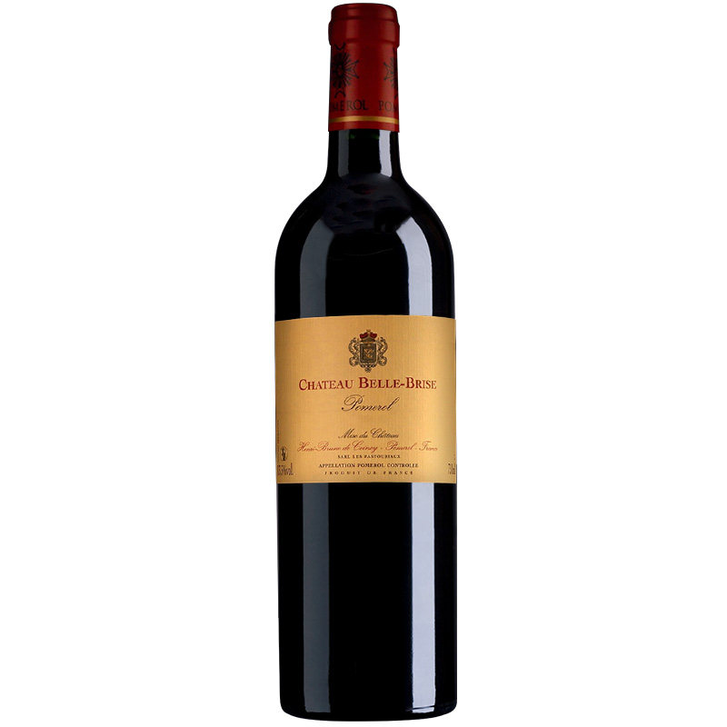 法国村庄级干红酒Chateau Belle-Brise宝碧斯庄园红葡萄酒 2006年