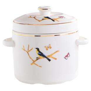 蓝鸟隔水炖小炖盅燕窝煲汤锅翅盅家用汤罐陶瓷带盖汤盅佛跳墙炖盅