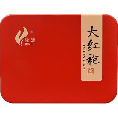 骏德大红袍50g盒装茶业