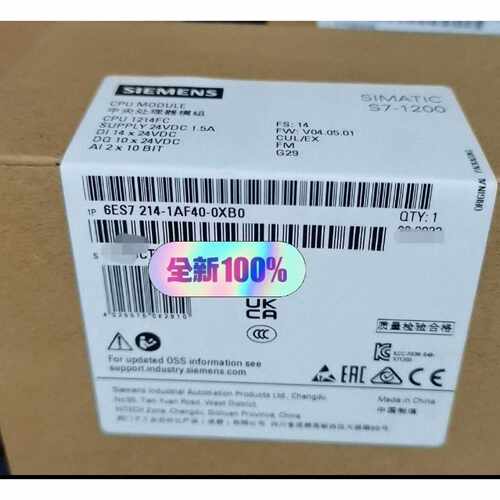 议价6ES72141AF400XB0CPU模块适用