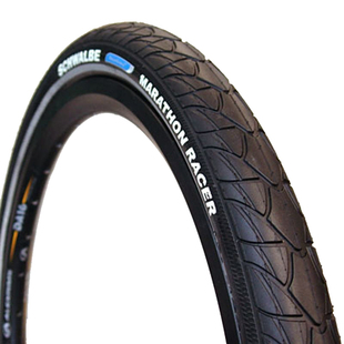 schwalbe马拉松marathon racer plus防刺黄外胎349 16 18 20 24寸