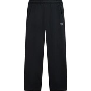 李宁热力裤 | 卫裤男士跑步训练加绒保暖黑色春季直筒针织运动裤