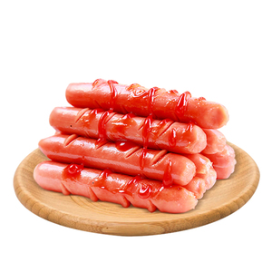 双汇京式烤香肠1.75kg/35g*50支 风味煎烧烤火腿肠热狗肠速冻早餐