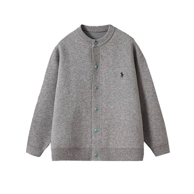 男士高级感外套立领毛衣韩系