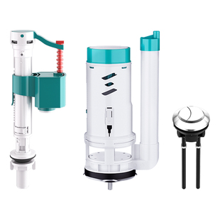 抽水马桶水箱配件排水阀进水阀通用冲上下水器按钮全套坐便器配件