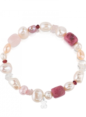 欧洲轻奢tous桃丝熊松绿女石榴石