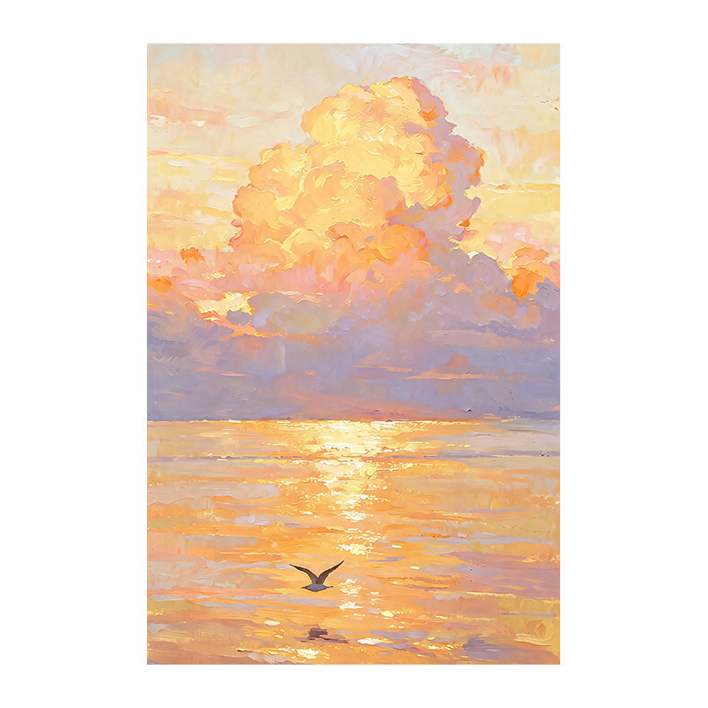 厚涂油画透光不透人静电无胶窗贴
