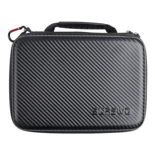 SUREWO运动相机防水收纳包适用gopro12/11 10 9大疆 DJI Action5pro/4/3配件收纳盒大容量保护盒