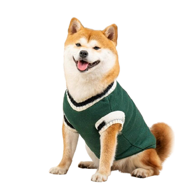 狗衣服小中大型犬学院风保暖背心