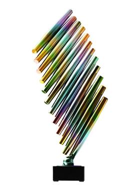 不锈钢一帆风顺礼盒摆件