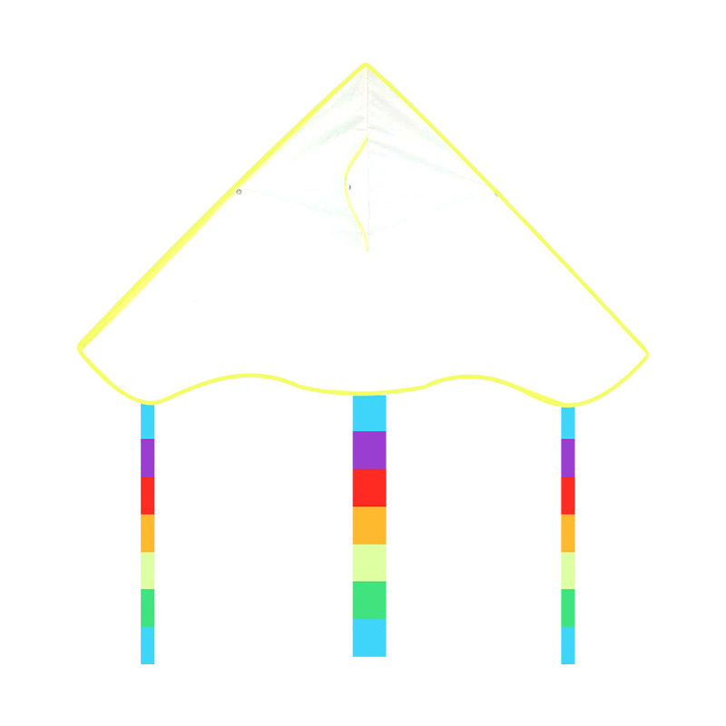 新1站儿童绘画空白涂鸦风筝