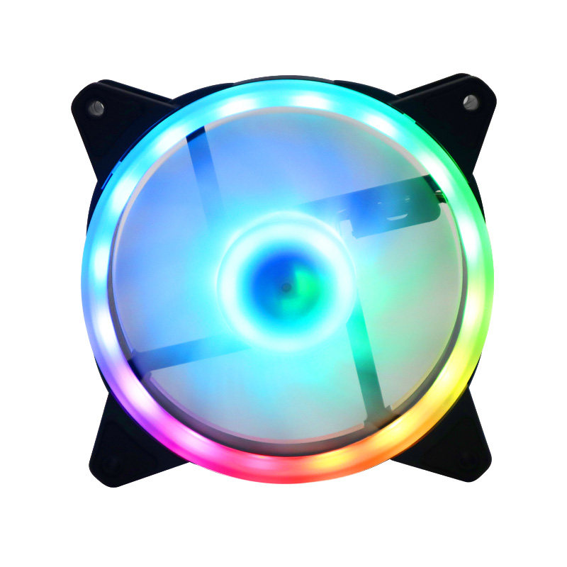 主机电脑机箱风扇静音散热rgb