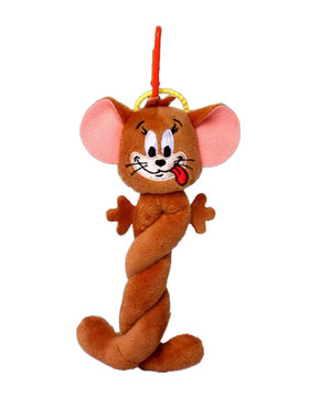 猫和老鼠正版周边Tom andJerry毛绒公仔书包挂件钥匙扣扭扭款玩偶