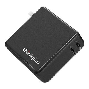联想thinkplus氮化镓双口135W便携PD100W快充ThinkPad充电器ThinkBook电源适配器通用苹果华为小米电脑手机