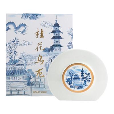 野兽派桂花乌龙系列骨瓷花瓶