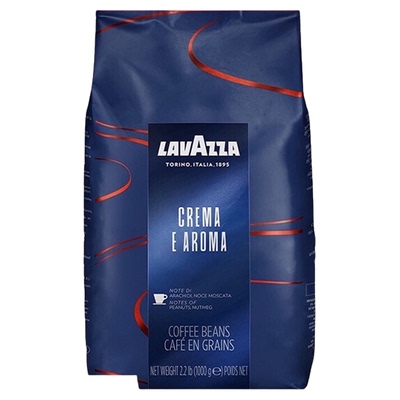 【自营】LAVAZZA拉瓦萨CREMA E AROMA意式浓缩中度烘焙咖啡豆1kg