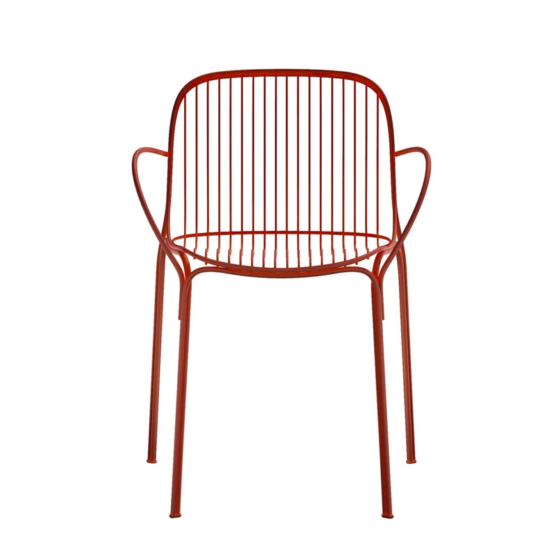 kartell意大利原装进口餐厅餐椅别墅室外扶手椅户外椅HIRAY新品