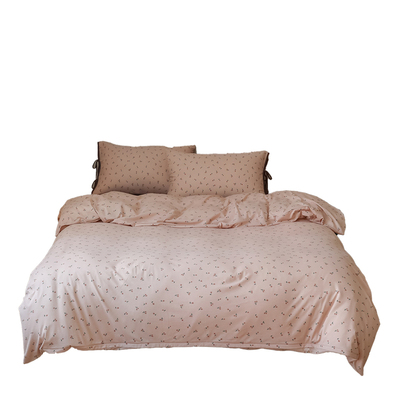 简约少女A类针织棉四件套