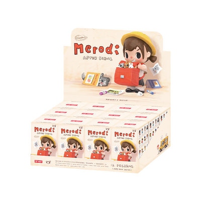 泡泡玛特放学后的Merodi手办盲盒