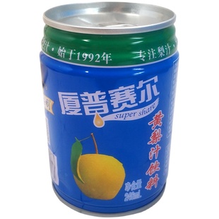 厦普赛尔黄梨汁246ml*12罐整箱风味饮品果汁饮料山西特产高平黄梨