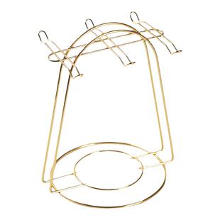 轻奢咖啡具收纳架家用铁艺架子整套茶具挂架客厅创意沥水置物架