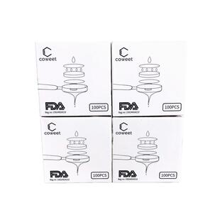 【COWEET/原创】棉质意式咖啡机滤纸5158mm滤纸粉碗滤纸二次分水