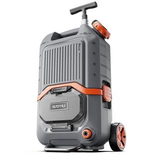 亿力4101锂电无线清洗机家用洗车神器地面水枪便携水泵水电一体