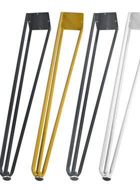 简易金色支撑吧台腿定做餐桌脚