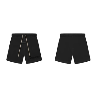 正品现货FOG Fear of God Essentials23款Logo印花休闲抽绳短裤