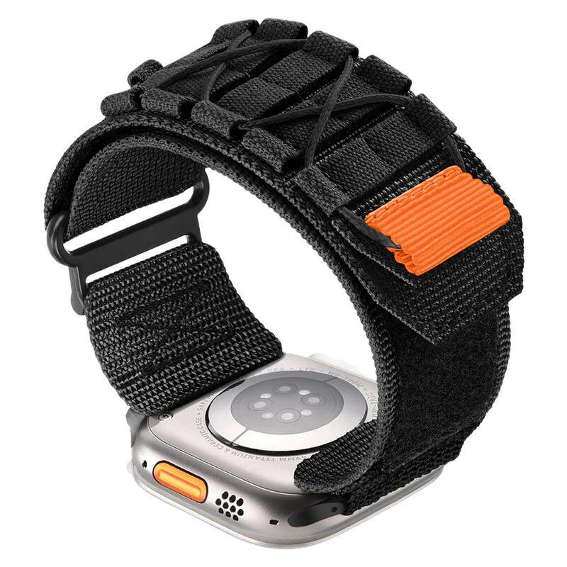 适用iwatchs10户外尼龙智能手表手环表带/腕