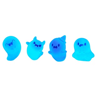 「夜晚看一看会发蓝光的小精灵」夜光幽灵桌面摆件装饰品无聊礼物