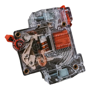 上海人民DZ47-63A空气开关透明1P2P3P4P小型断路器220V空开32A40A