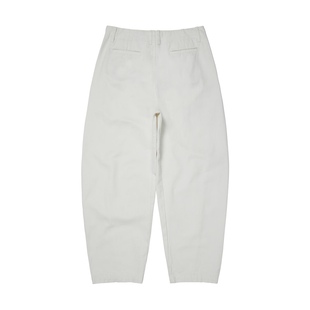 Deinet韩国小众品牌复古阔腿裤宽松曲线剪裁女士水洗休闲牛仔裤