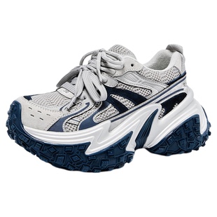 Lee Cooper老爹鞋女款2026新款春季小个子增高潮流加绒保暖轮胎鞋