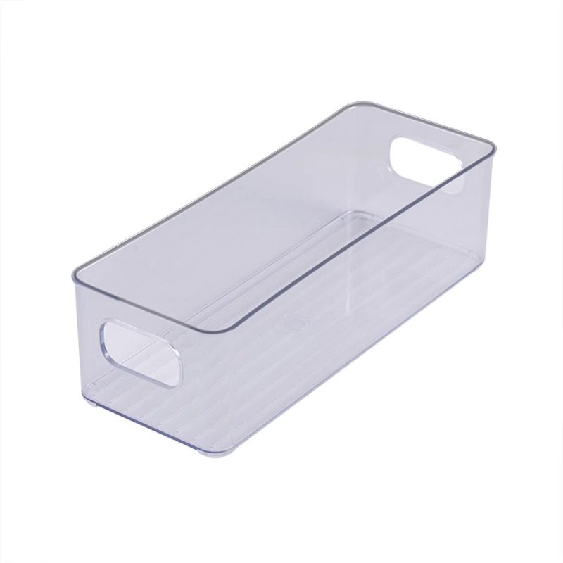 透明亚克力桌面收纳盒窄长型杂物文具袜子夹缝盒办公桌面整理便携