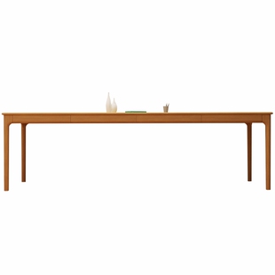 高端新品好学书桌desk极简侘寂北欧家具furniture现代新中式混搭