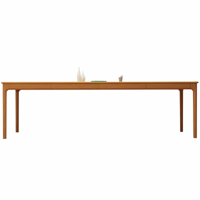 高端匠产橡木北欧极简书桌