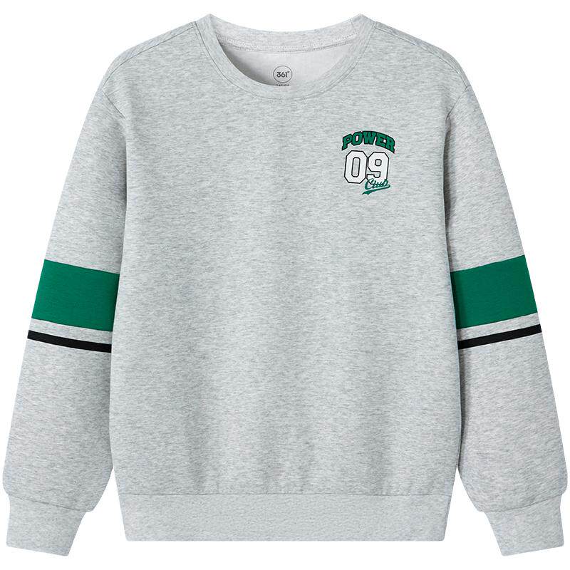 361°童装男女童中大童套头卫衣2026年春季新款儿童休闲运动上衣