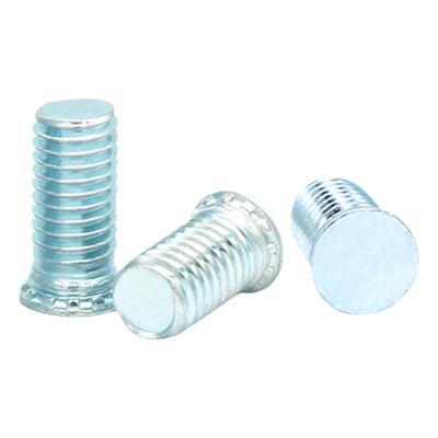 苏州碳钢镀锌压铆螺钉加硬不锈钢