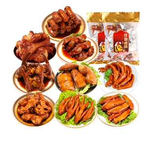 佳鲁泉州特产伴手礼卤味零食大礼包纯肉1000g鸡肉鸭肉类厦门 美食