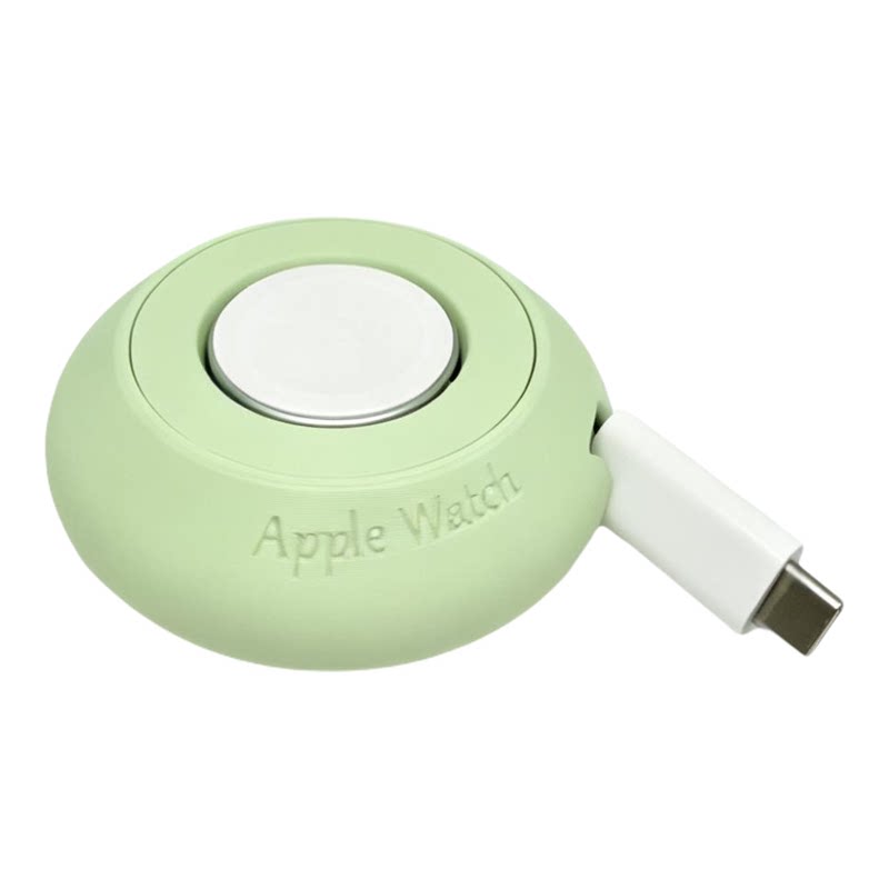 适用AppleWatch苹果手表充电支架二合一百搭桌面旅行收纳卷线器